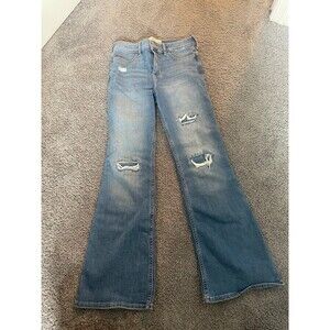 Abercrombie Kids High Rise Flare Jeans size Girls 11/12